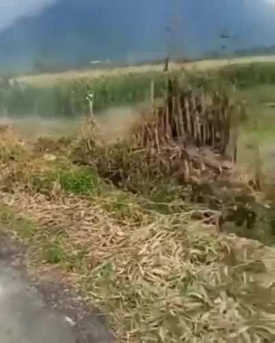 illegal motorcycle race ends with bikes flying