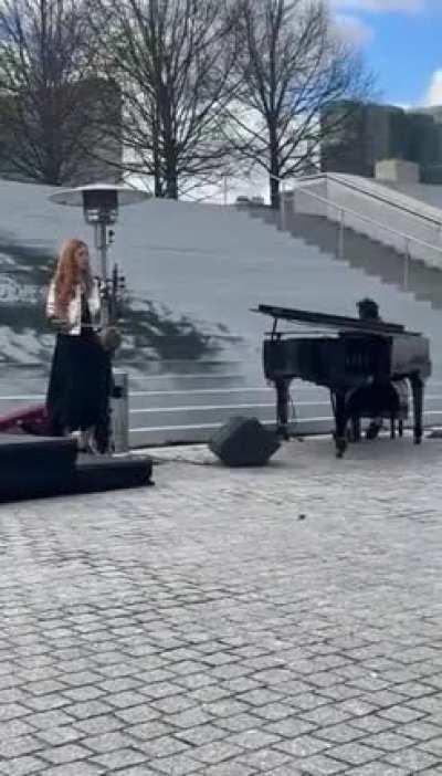 Jon Batiste and Mehrnam Rastegari play Baraye... (for)