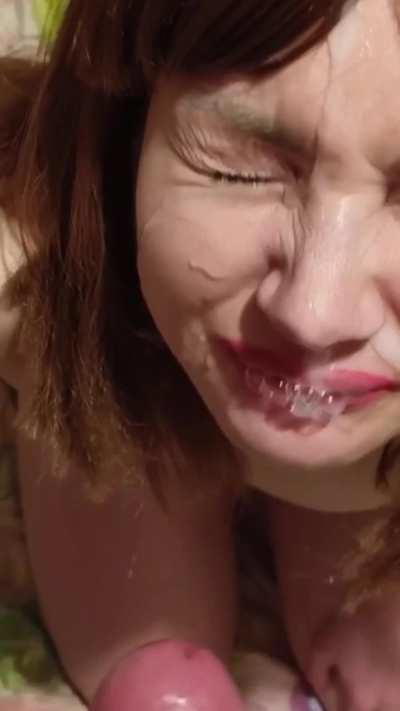 She hates but still takes it