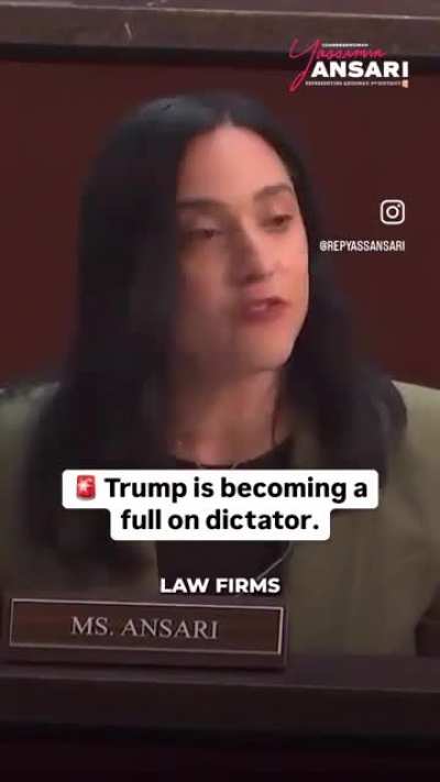 US Rep Ansari calls Trump a dictator