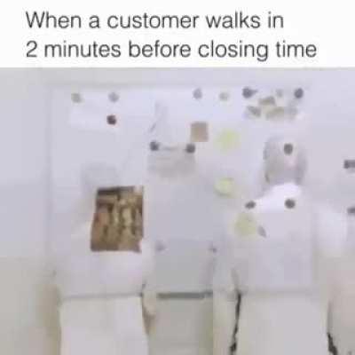 Gotta hide immediately