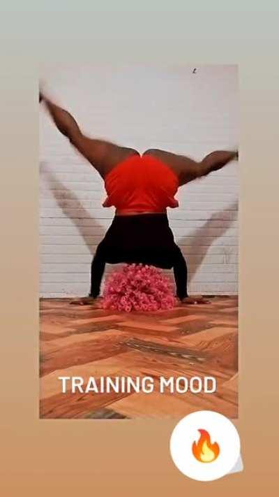 Training Mood 🔥🔥 @queenmeelody