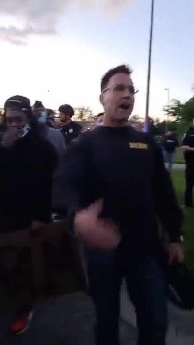 Cops in Flint laid down all their gear and start marching with protestors, seemed to have avoided riots tonight.