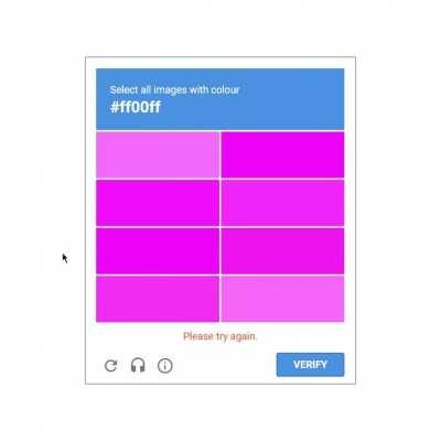 Google Recaptcha Hex