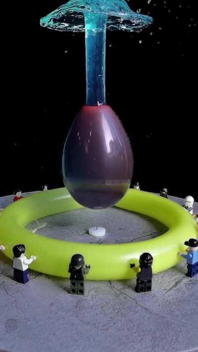 The drowning of the Legos