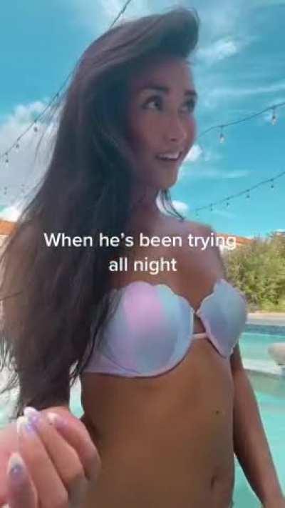 I feel beautiful and horny now.