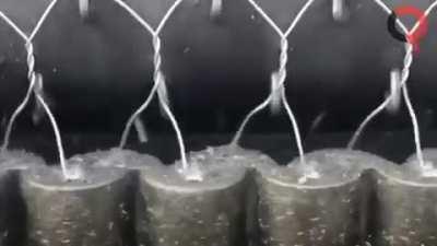 Making Twisted Wire Fence