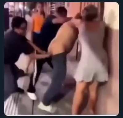 Fingering the opponent during the fight.