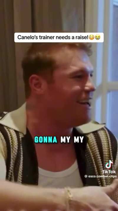 Oh Canelo a freak freak 💀