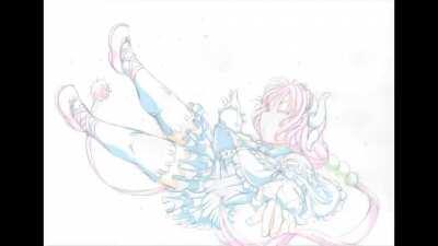 Kanna Emerges! Happy Holidays! Pencil & Paper w/ Digital Color. Stage 2 Animation Add Shadow