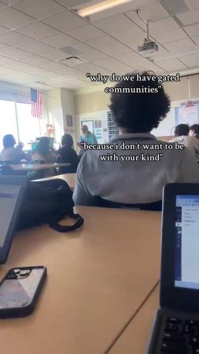 American teacher publicly tells Latina student the US has gated communities because “we don’t want to be with your kind” 