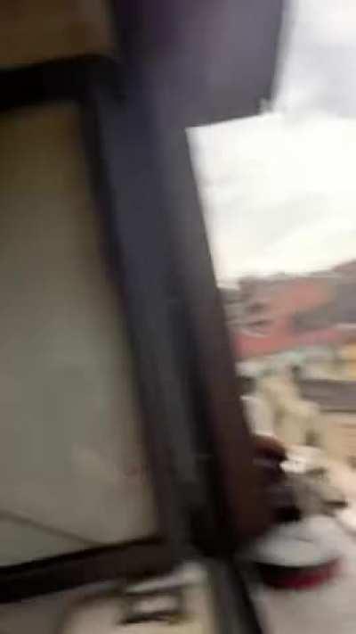 Showing off my body to the neighbors :)