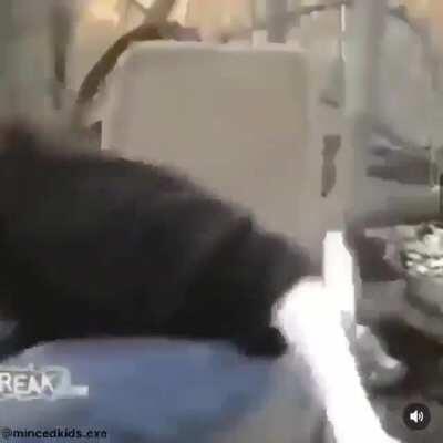 I don’t think you should point it that way...