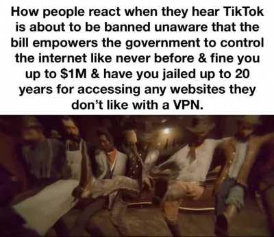 no more TikTok!