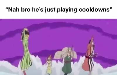 Aba mfs “playing cooldowns”