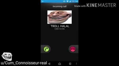 we saved a nigga from death with halal troll