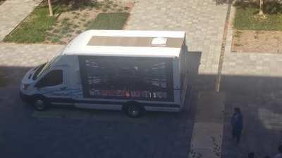 Happening in CVAD courtyard