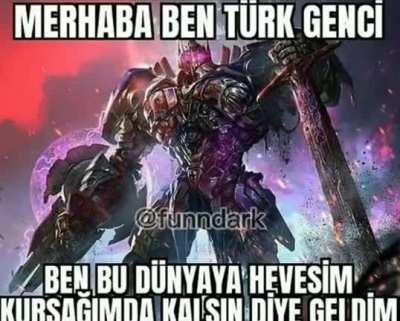 Merhaba ben türk genci