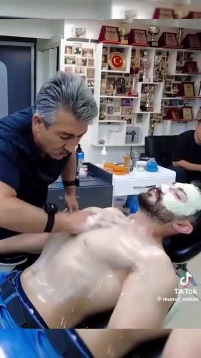 The only way to get your beard trimmed