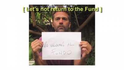 No volvamos al fondo nos decian