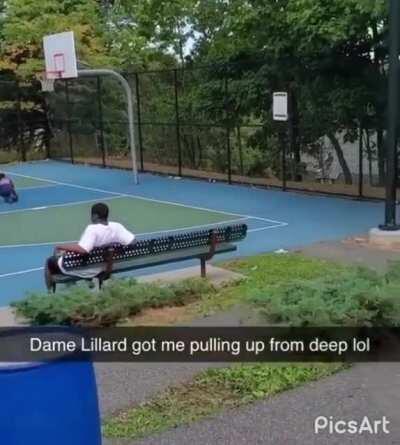 I gotta stop watchin Bruce shoot the ball.