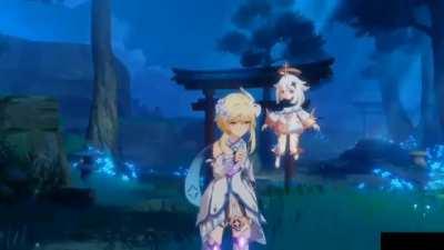 Ayaka got some moves 🔥