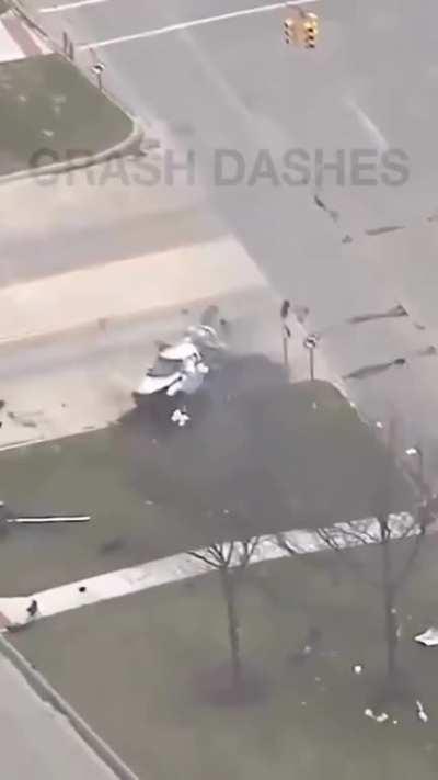 Crazy high speed chase