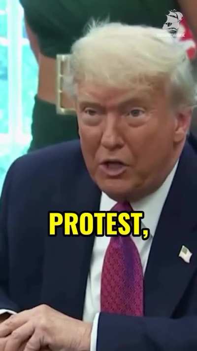 TACO SAYS ANY PROTESTS AT HIS MILITARY PARADE WILL BE MET WITH HEAVY FORCE