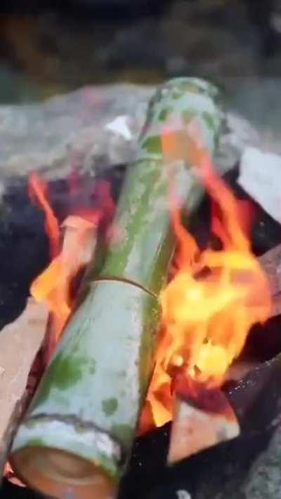 Making Chinese food Roujiamo