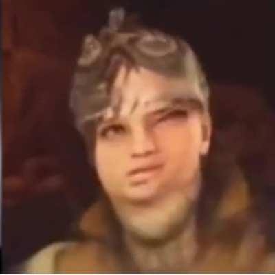 I tried making the handler do the dame da ne but as you can see it came out incredibly cursed.