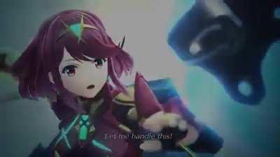 What really happened to Mythra in her trailer
