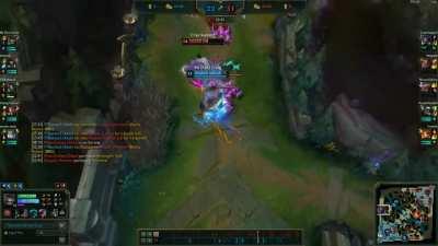 Kidnapper Kench, go phase rush and build full move speed