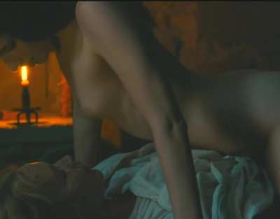 Daphne Patakia & Virginie Efira sucking each other's tits in 'Benedetta'