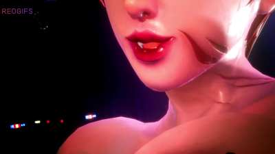 Submersion: Blythe's Heavy Munitions (Part 2) Exploring Blythe's body as she titfucks the Captain