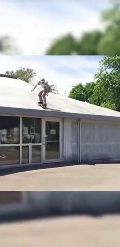 WCGW when I skateboard off a roof