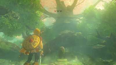 Wow thank goodness the Deku tree stopped me from pulling the Master Sword with such little hearts.