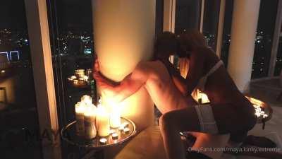 A Great Way To End a Date Especially with Such A Beauty!