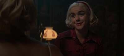 Sabrina Speaks To Herself In Her Nightie