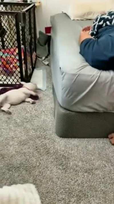 After a hard day's work