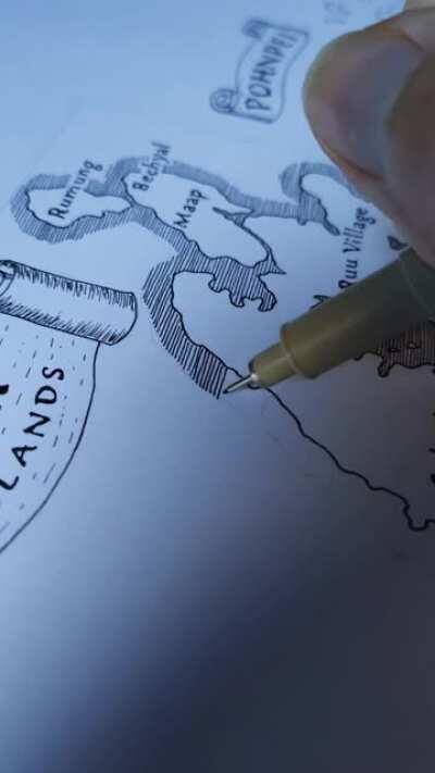 Drawing the coastline