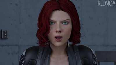 Black widow (Redmoa) [Marvel]