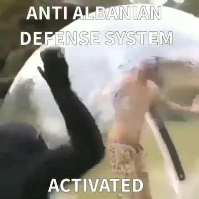 Now I'm safe from the Šiptari