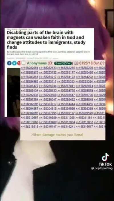 With my fave discord banned I must resort to tiktok for content.