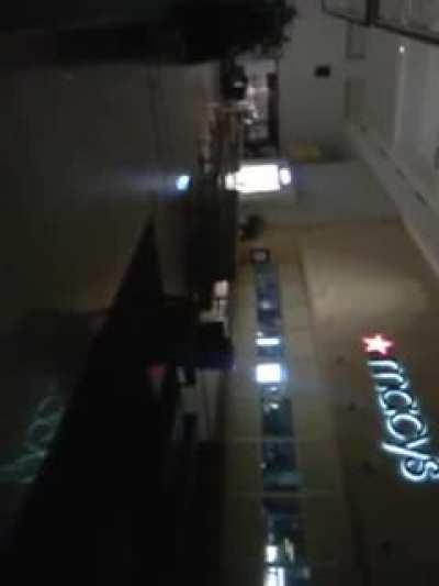 Guts Theme In An Empty Mall At Midnight