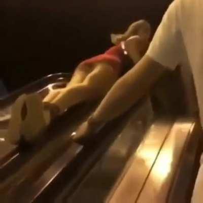 What Could Go Wrong If I Do This On The Escalator?