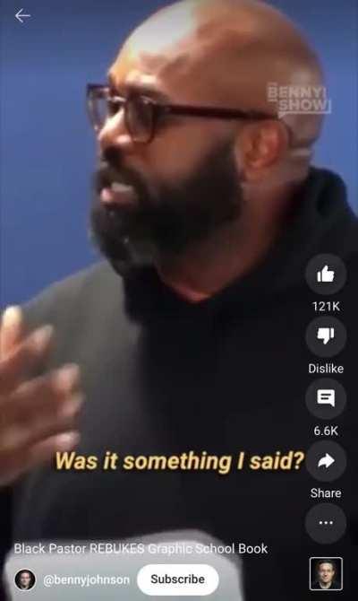 Pastor offended by school teaching basic Sex Education