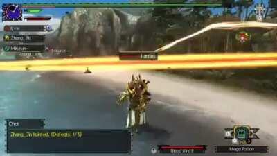 Everybody had a plan until they get one shotted by sniper Rajang