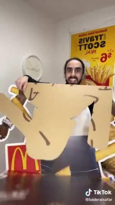 Travis Scott fans really just a bunch of weirdos that have consumerism as their only personality trait at this point shit's tragic