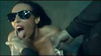 That guy on the right must have been feeling so much pressure holding back that load waiting for the other guy to nut. He can barely touch his penis and has a huge load