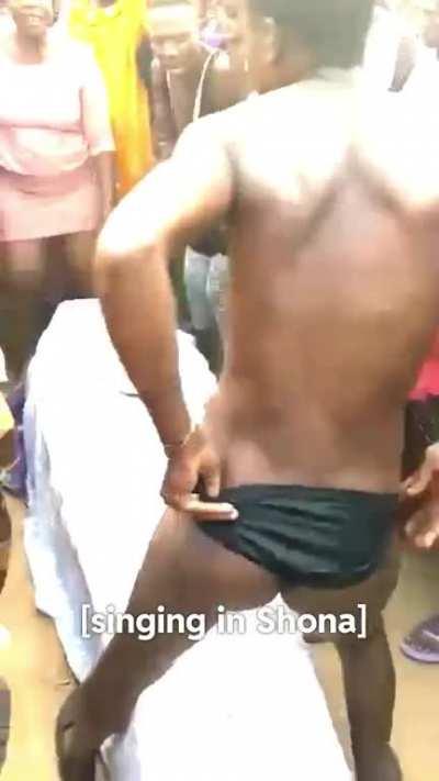 Someone’s funeral…